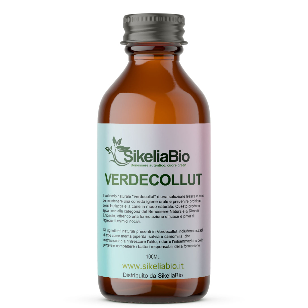 Verdecollut – Collutorio Naturale Fresco e Sano