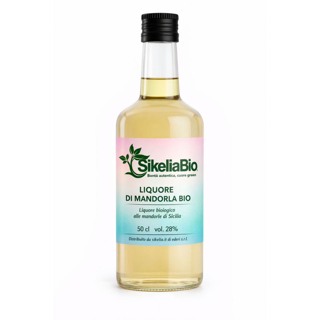 LIQUORE DI MANDORLA BIO 50 cl vol. 28%