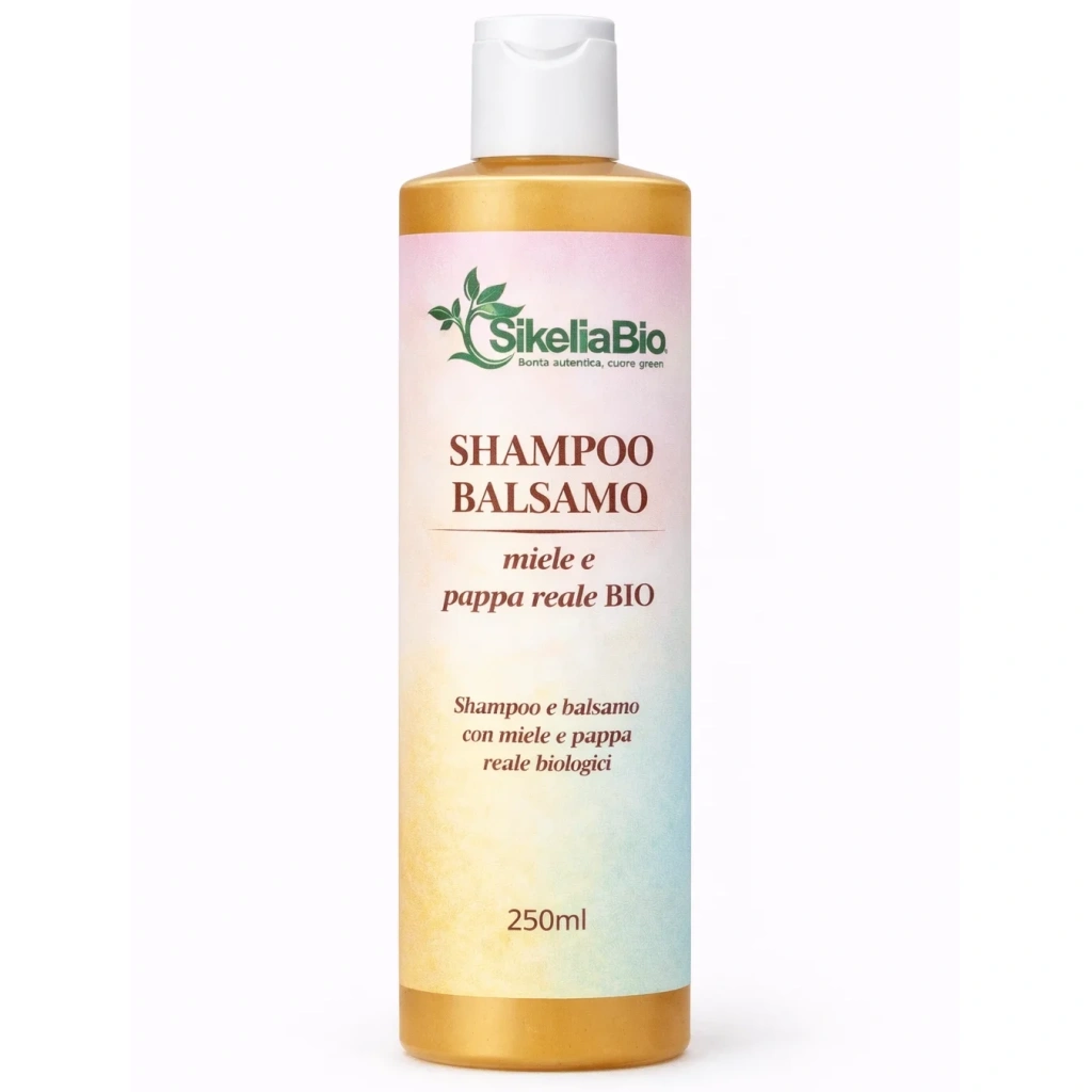 SHAMPOO BALSAMO miele e pappa reale BIO 250ml