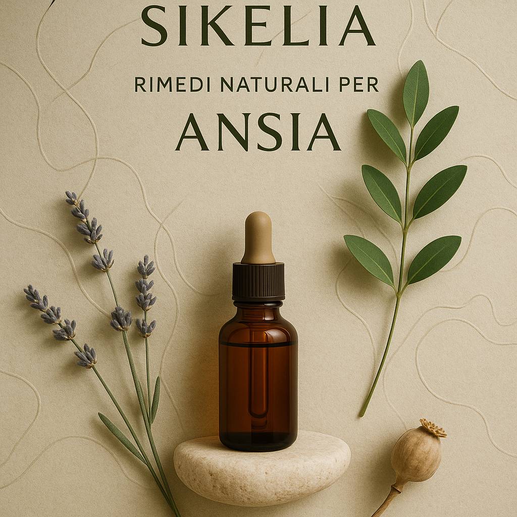 Tisana e rimedi naturali per ansia con erbe officinali