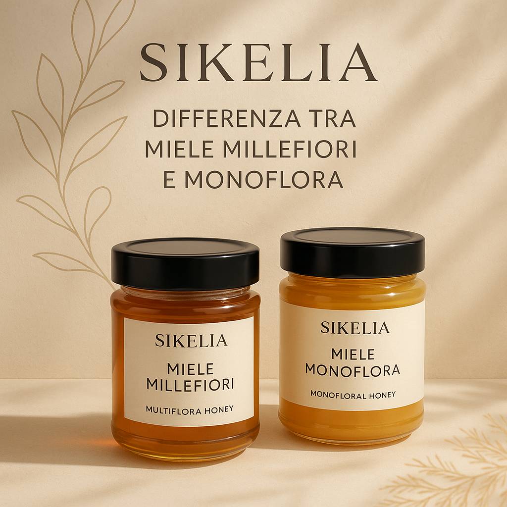 differenza tra miele millefiori e monoflora: selezione raffinata SikeliaBio