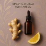 Rimedi naturali per nausea: olio essenziale di zenzero, tisane, metodi naturali