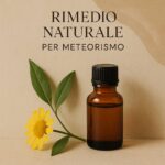 Persone che preparano rimedi naturali per meteorismo con oli essenziali e tisane