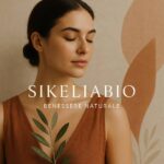 benessere naturale e stile di vita mediterraneo su uno sfondo mediterraneo, elementi naturali ed eleganza minimal