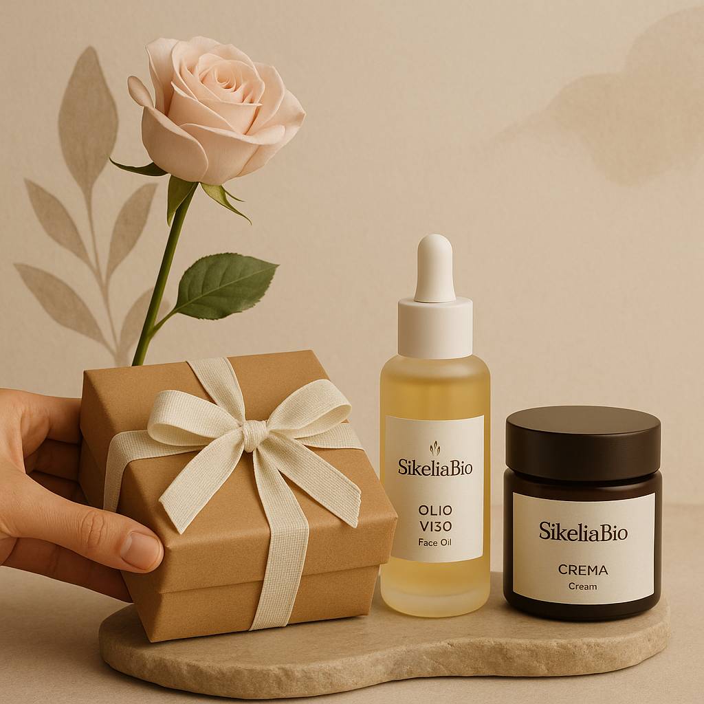 10 idee regalo naturali per lei: benessere, equilibrio e bellezza al naturale 7 idee regalo naturali per lei a marchio SikeliaBio