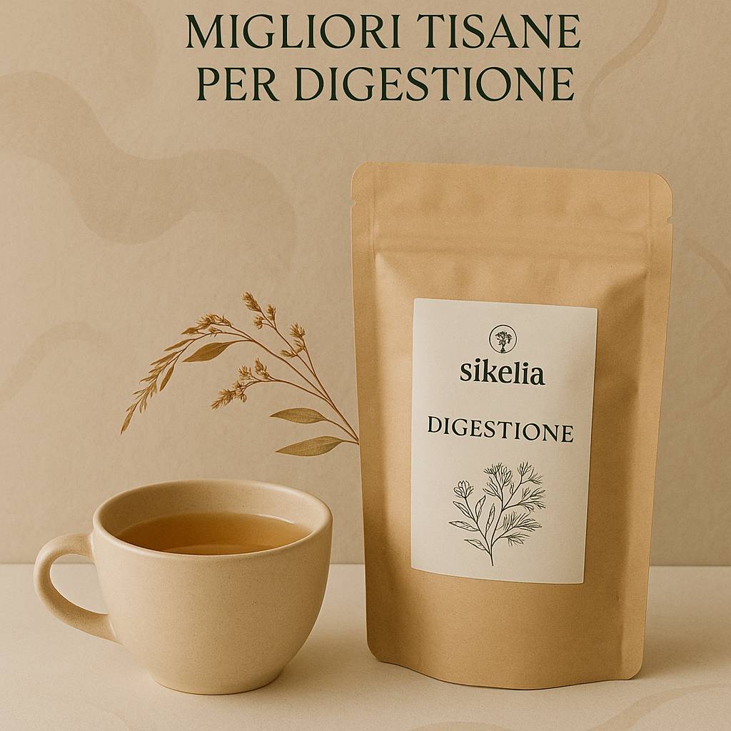 7 Migliori Tisane per Digestione: Le Più Efficaci SikeliaBio 4 migliori tisane per digestione - presentazione del blend Epatic di SikeliaBio