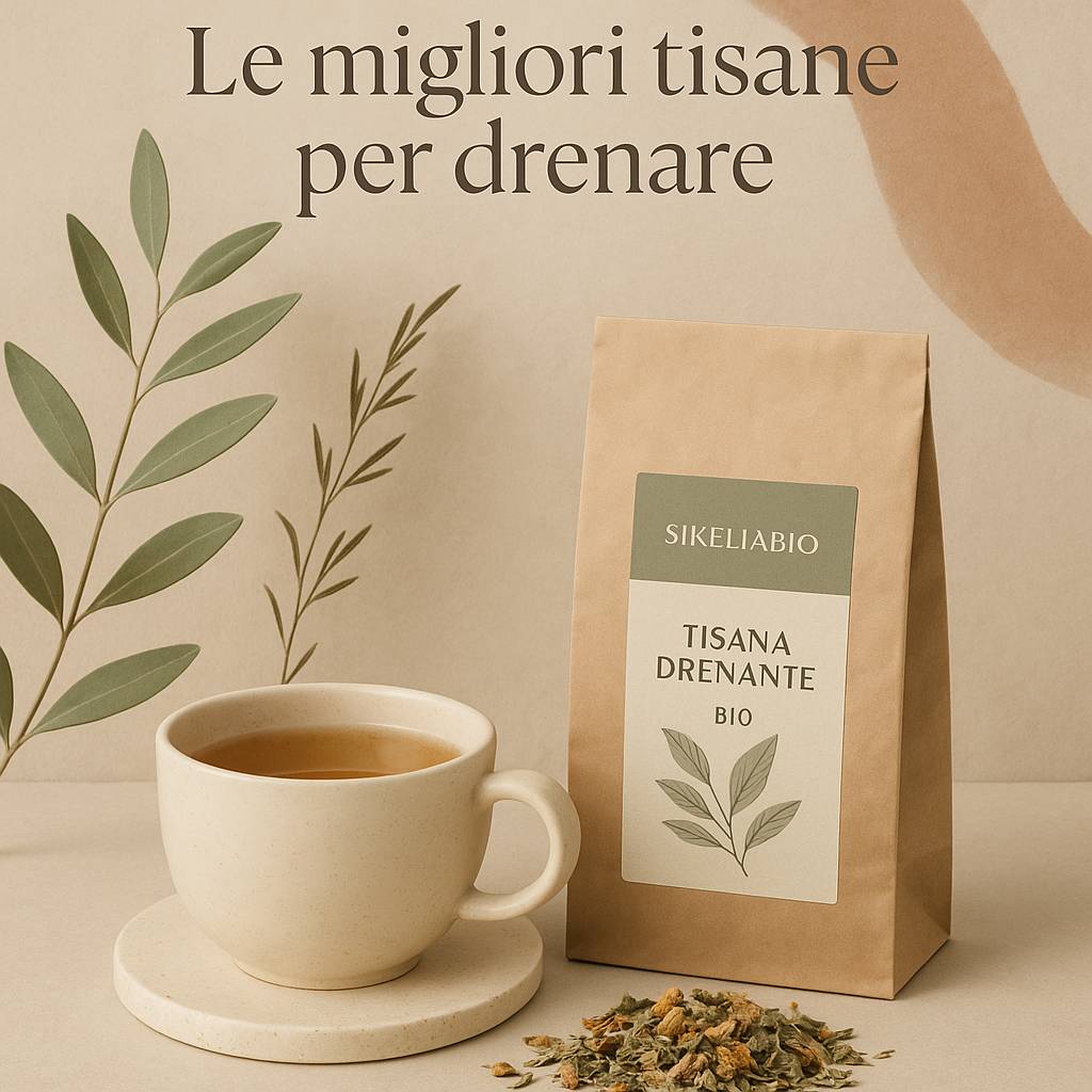 Migliori Tisane per Drenare: Lista dei Rimedi Naturali più Efficaci nel 2026 2 migliori tisane per drenare - assortimento DetoxSikelia SikeliaBio